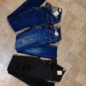 SOLD ☆☆☆☆☆ Duplicated listing!! HOLLISTER LOW RISE JEANS BUNDLE SIZE 00